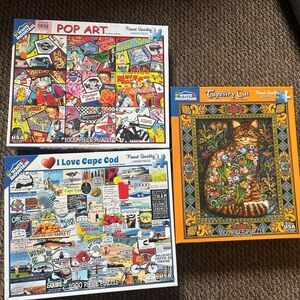 White Mountain puzzle lot